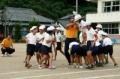 高浜小学校運動会(「高浜の白ウサギ、赤ウサギ2011」の場面です。)