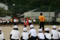 高浜小学校運動会(オレンジ色の「がんばろう日本！！」が先生達の今年のユニフォームでした。)